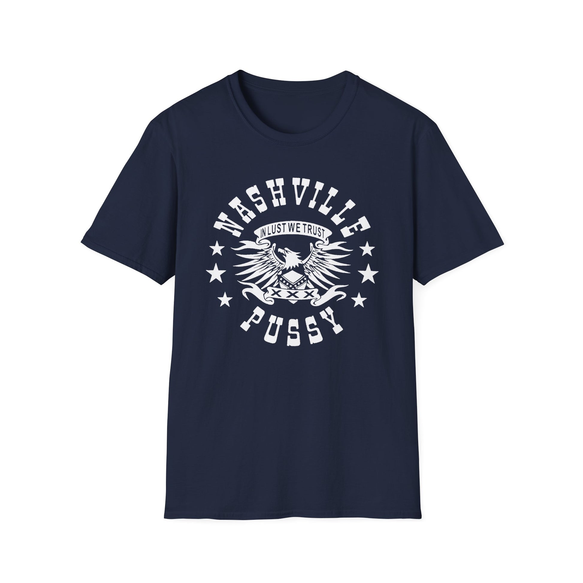 NASHVILLE PUSSY  "IN LUST WE TRUST" T-SHIRT