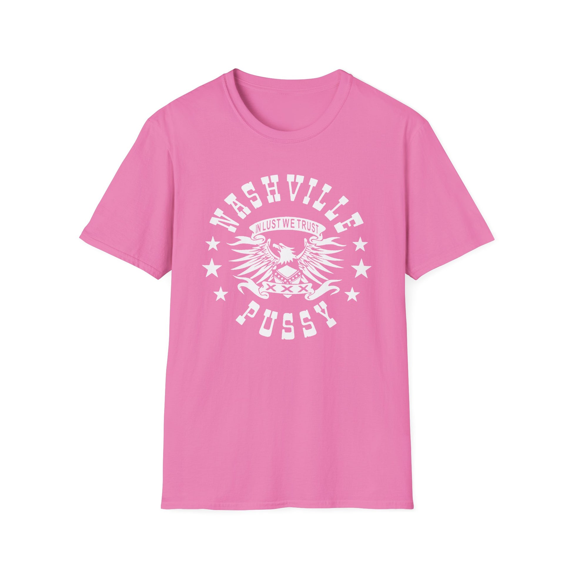 NASHVILLE PUSSY  "IN LUST WE TRUST" T-SHIRT