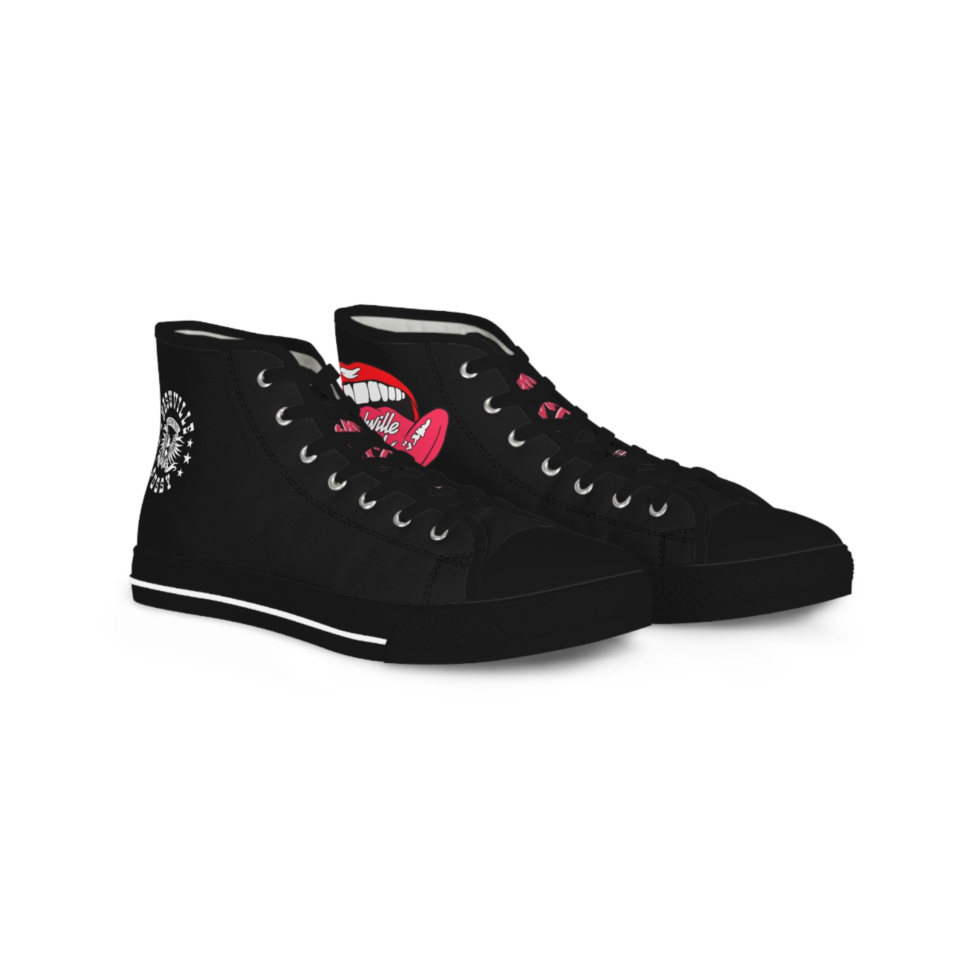NASHVILLE PUSSY "CHUCKS" SNEAKERS