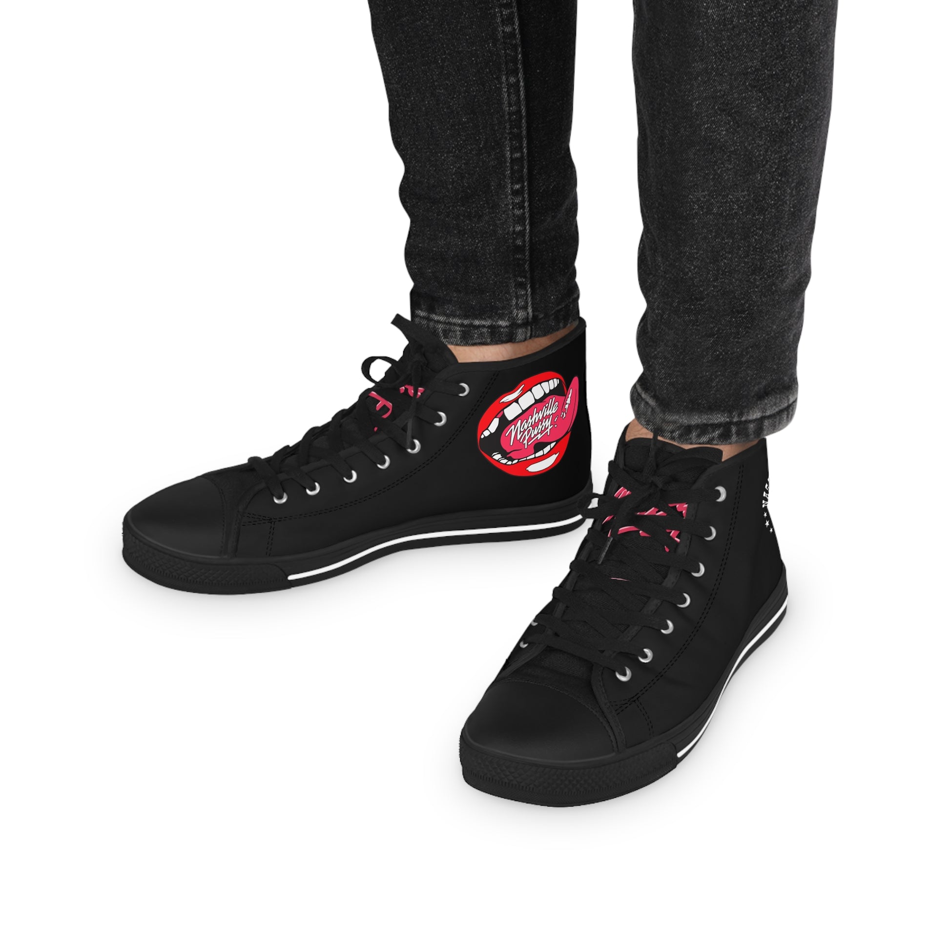 NASHVILLE PUSSY "CHUCKS" SNEAKERS