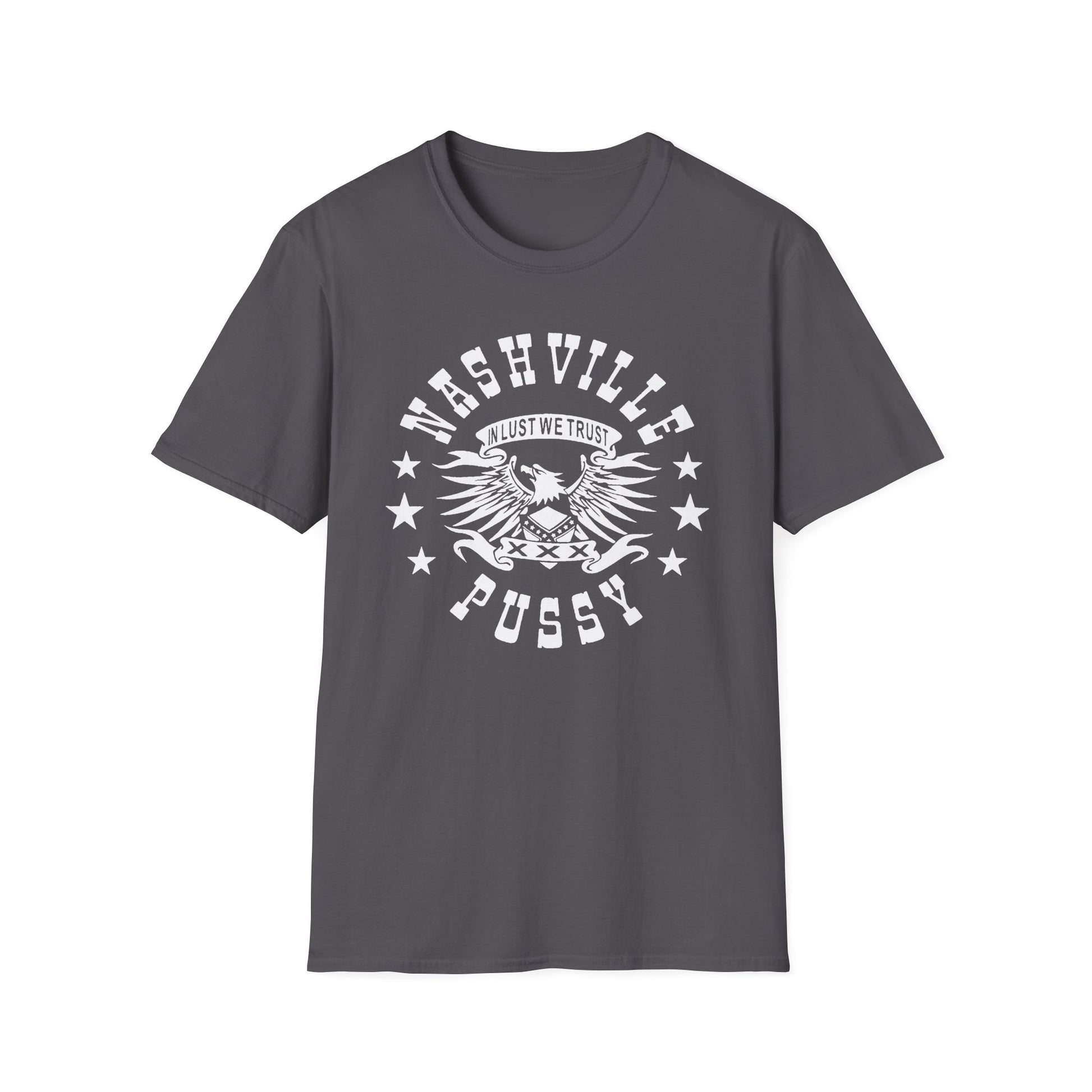 NASHVILLE PUSSY  "IN LUST WE TRUST" T-SHIRT