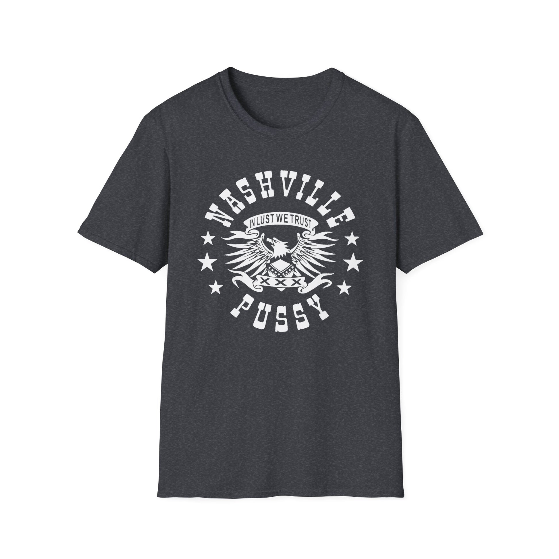 NASHVILLE PUSSY  "IN LUST WE TRUST" T-SHIRT