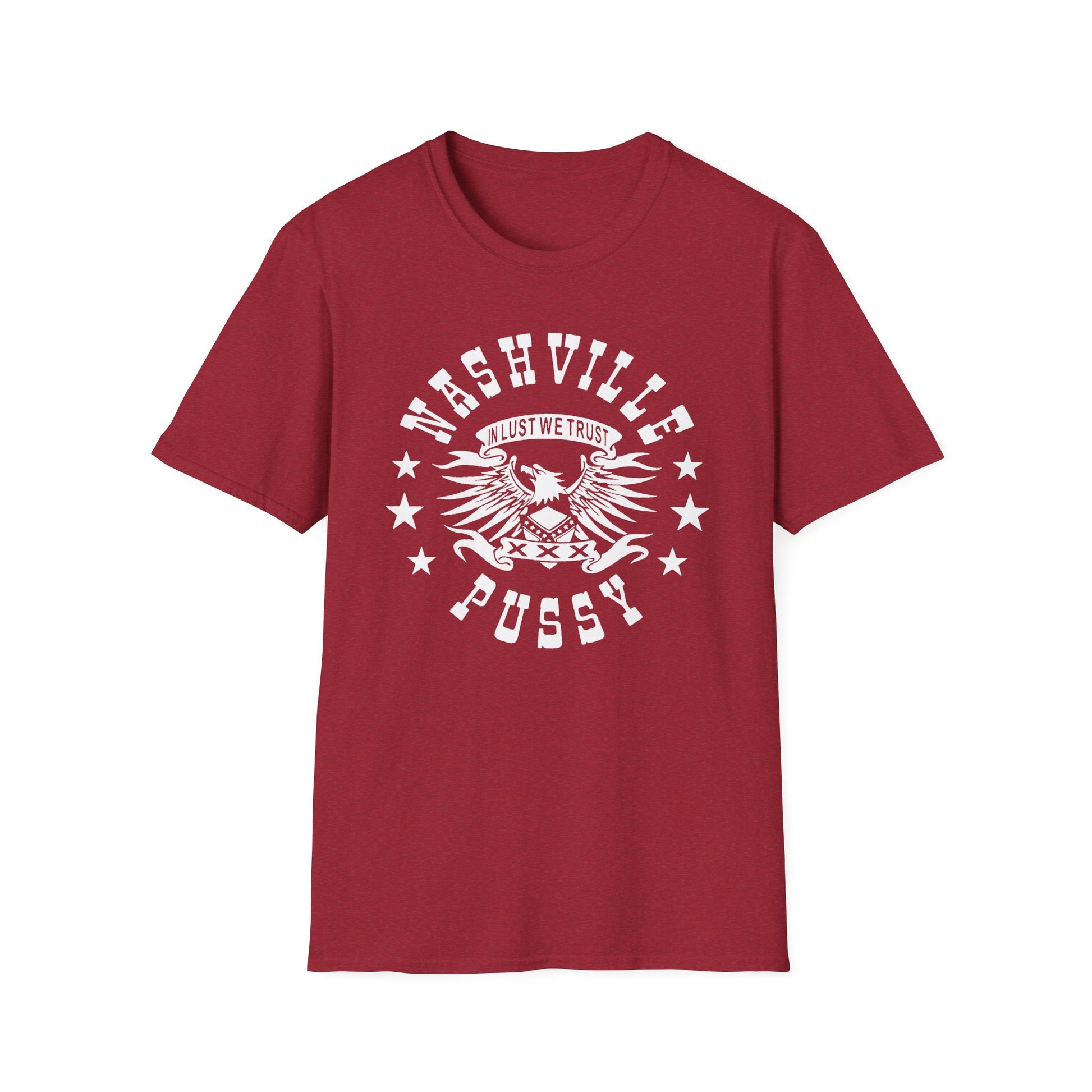 NASHVILLE PUSSY  "IN LUST WE TRUST" T-SHIRT