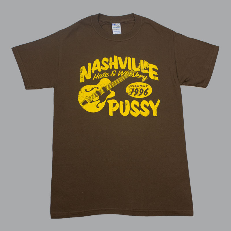 NASHVILLE PUSSY "HATE AND WHISKEY" T-SHIRT