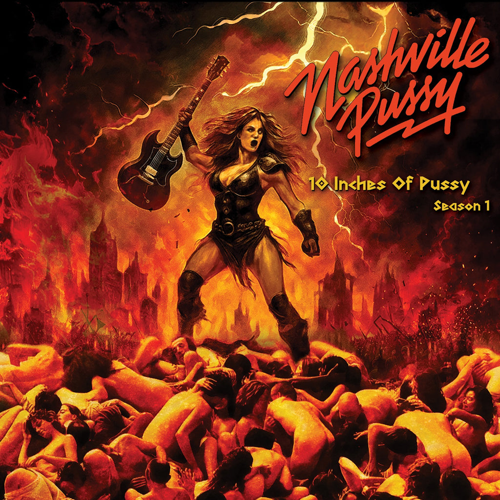 10 INCHES OF PUSSY - AUTOGRAPHED MINI-POSTER/10" VINYL/SHIRT MEGA-BUNDLE