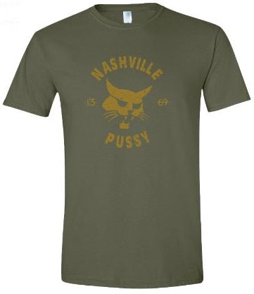 NASHVILLE PUSSY "ARMY CAT" T-SHIRT