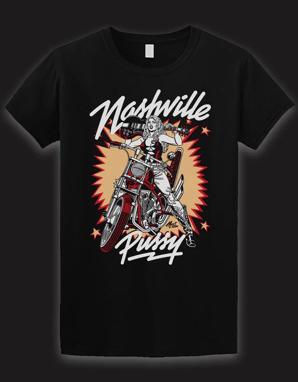 NASHVILLE PUSSY "MOTORIDER" T-SHIRT