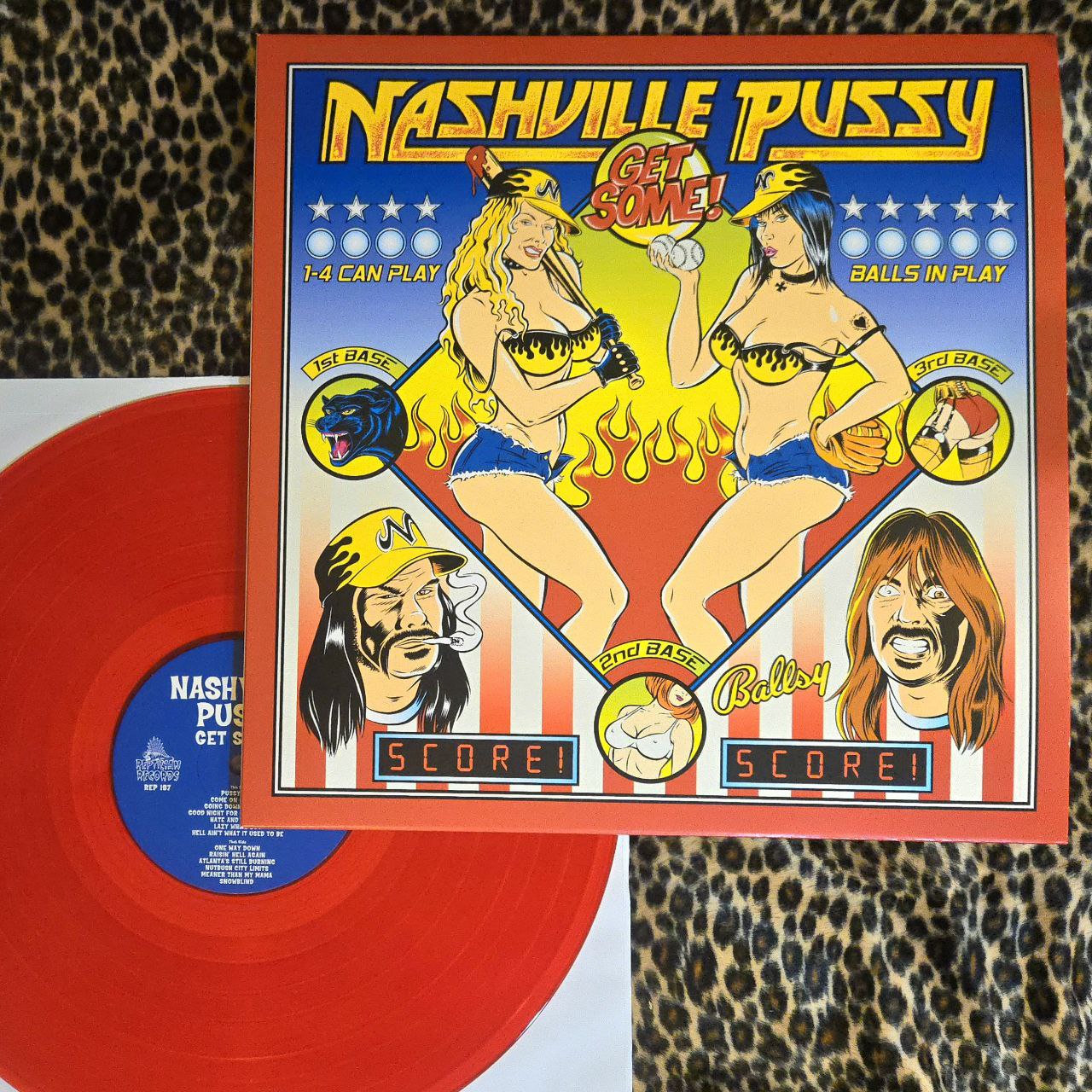 NASHVILLE PUSSY  "GET SOME"  LP