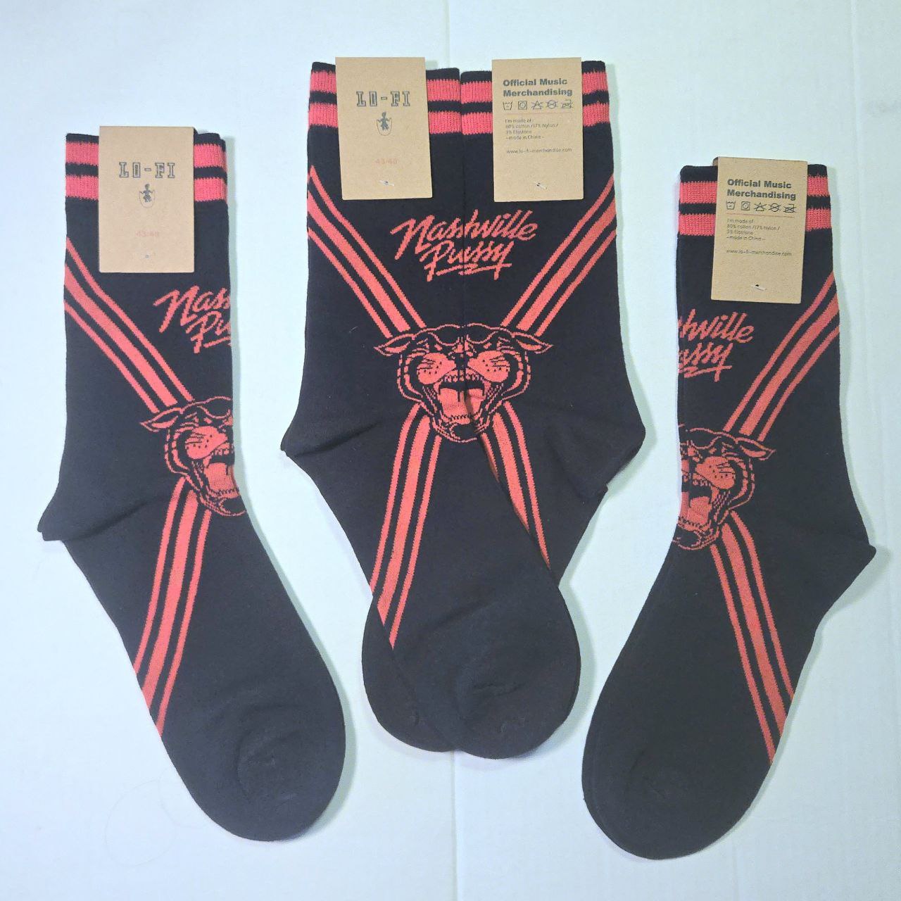 NASHVILLE PUSSY ROCK SOCKS