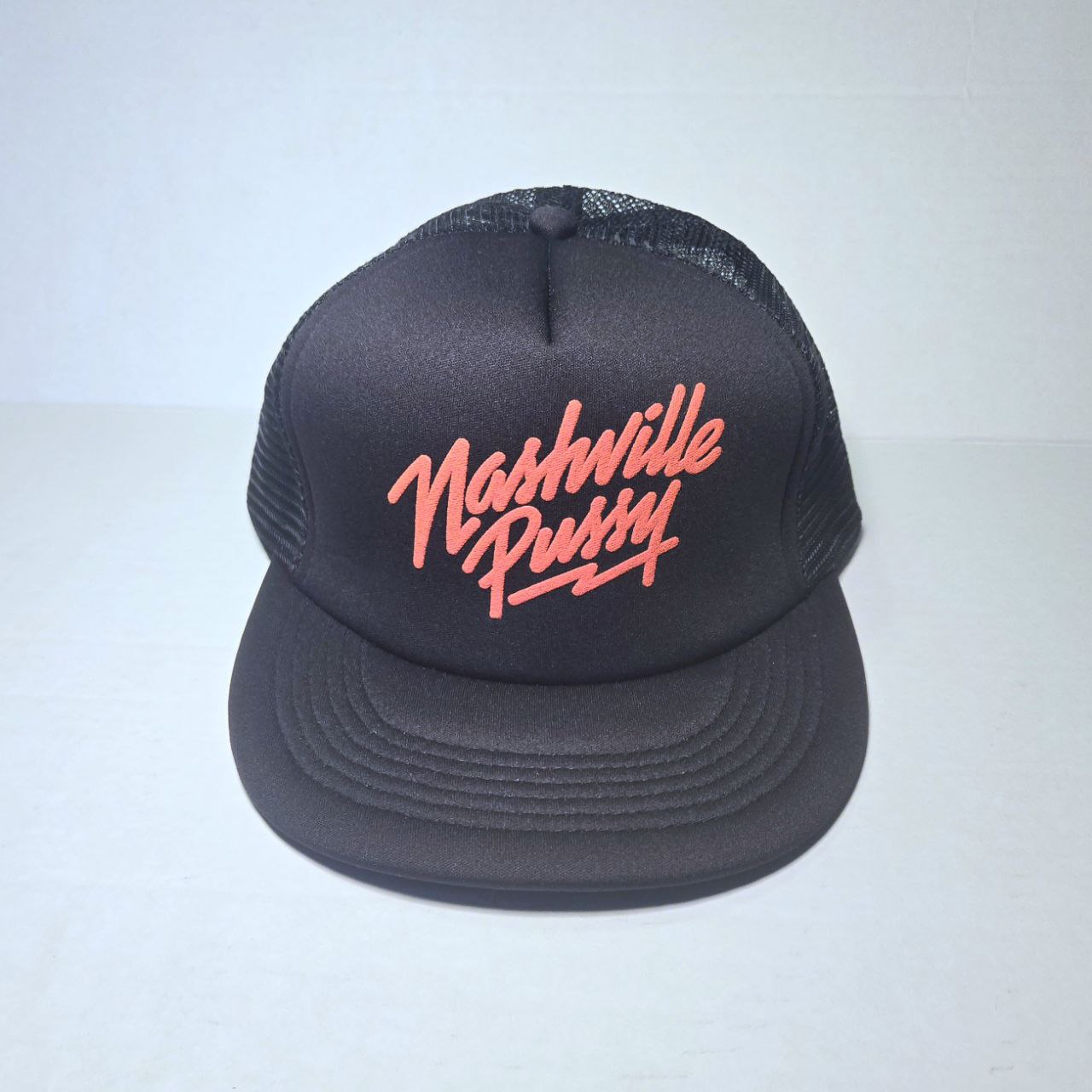 NASHVILLE PUSSY LOGO TRUCKER HAT