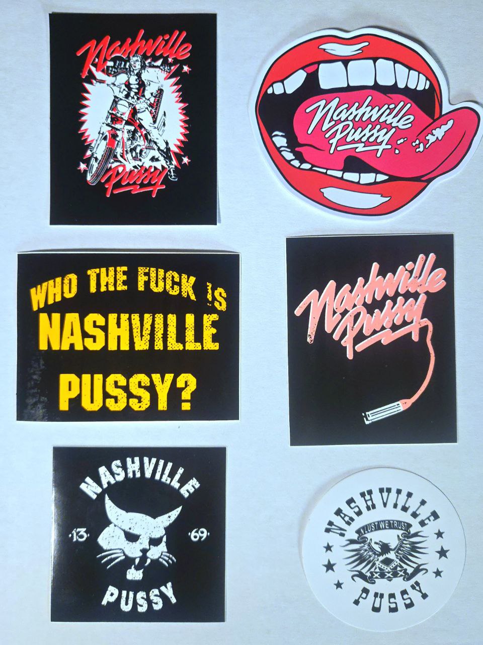 NASHVILLE PUSSY STICKER PACK