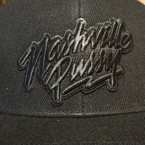 * NASHVILLE PUSSY EMBROIDERED TRUCKER HATS